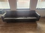 Bank eco leder 2.75m, Huis en Inrichting, Banken | Bankstellen, Ophalen, Overige materialen, 250 tot 300 cm, Gebruikt