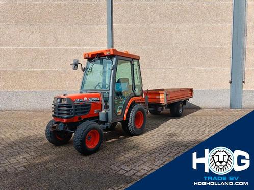 Kubota B2410 met Nimos Kipper, Zakelijke goederen, Machines en Bouw | Heftrucks en Intern transport, Overige typen, Diesel