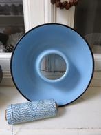 Frans blauwe emaillen rijstring / tulband / cakevorm bakvorm, Antiek en Kunst, Antiek | Emaille, Ophalen of Verzenden