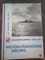 Kruisernummer Wilton-Fijenoord nieuws, kruiser de ruyter, Ophalen of Verzenden, Marine, Nederland, Boek of Tijdschrift