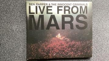 Ben Harper & The Innocent Criminals “ live from Mars” 2 cds beschikbaar voor biedingen
