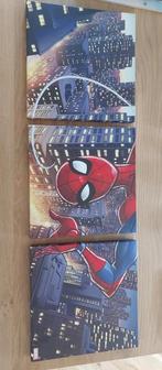 Spiderman schilderij/Canvas (drieluik), Ophalen, Zo goed als nieuw, Wanddecoratie
