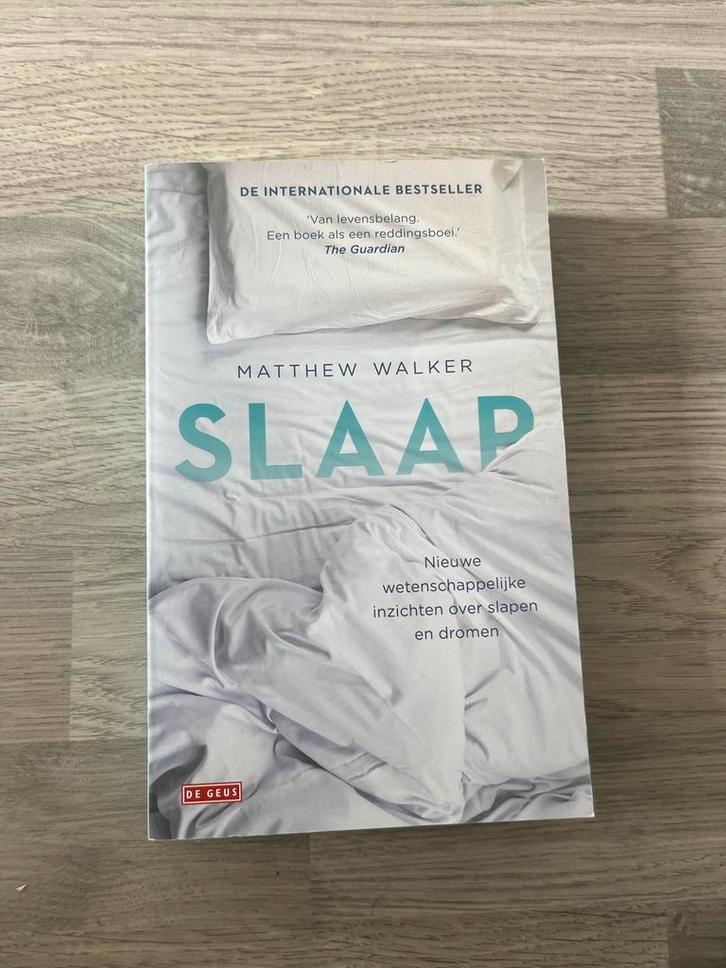 Slaap - Matthew Walker (Zo goed als nieuw), Boeken, Psychologie, Zo goed als nieuw, Cognitieve psychologie, Ophalen of Verzenden