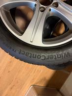 Mercedes velgen 17inch met winterbanden, Ophalen, Velg(en), 17 inch, Winterbanden
