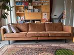 BePureHome Rodeo 3-zits bank cognac, Ophalen, 250 tot 300 cm, Driepersoons, Zo goed als nieuw