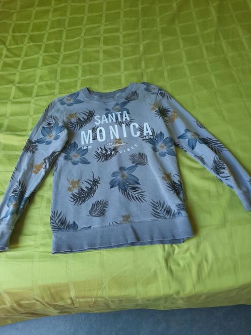 Grijze jongens trui maat 158- 164 - Santa Monica - WE, Kinderen en Baby's, Kinderkleding | Maat 158, Gebruikt, Jongen, Trui of Vest