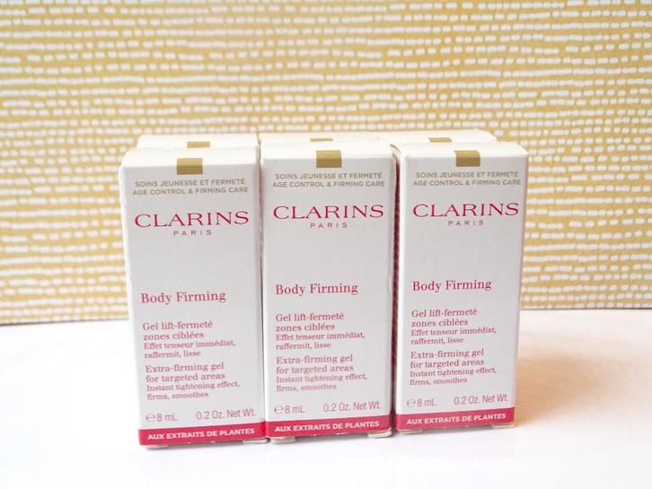 Clarins Body Firming Extra-Firming Gel (6 proefjes), Sieraden, Tassen en Uiterlijk, Uiterlijk | Lichaamsverzorging, Nieuw, Bodylotion, Crème of Olie