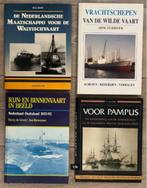 4 x Scheepvaart boeken, Verzamelen, Scheepvaart, Ophalen of Verzenden, Zo goed als nieuw, Motorboot, Boek of Tijdschrift