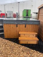 Deluxe Thermowood Hottub spa bad houtgestookt  full option., Nieuw, Ophalen of Verzenden