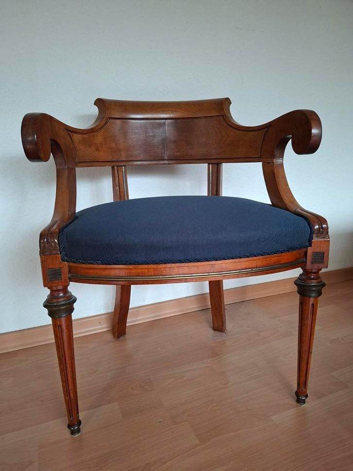 Stoel Empire Stijl, Antiek en Kunst, Antiek | Meubels | Stoelen en Banken, Verzenden