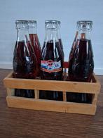 Coca Cola flesjes vintage + WK '98 collectorsitem, Verzamelen, Ophalen, Gebruikt, Verpakking