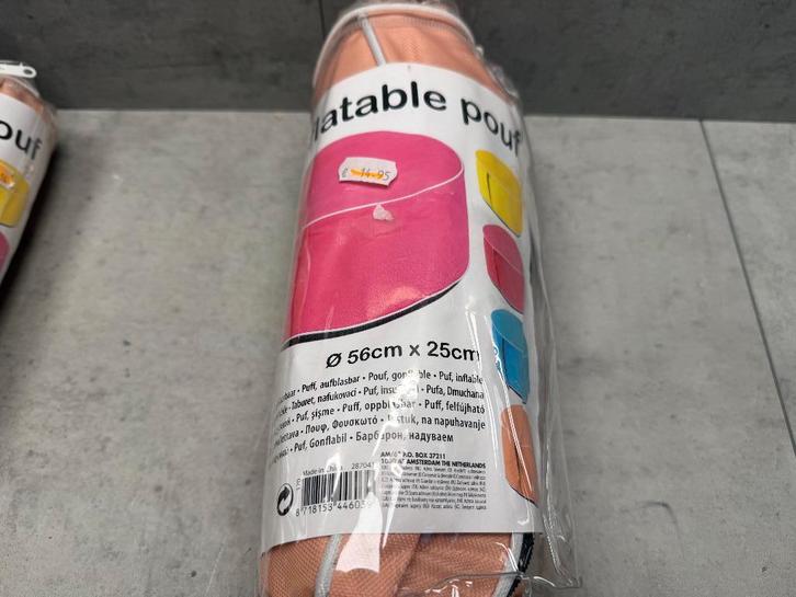 Inflatable Pouf - NIEUW - C1376, Caravans en Kamperen, Kampeeraccessoires, Nieuw, Ophalen of Verzenden