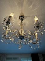 Hang lamp in retro stijl, Huis en Inrichting, Lampen | Hanglampen, Ophalen, Gebruikt, 50 tot 75 cm, Glas