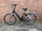 Elektrische Sparta ION DTS Damesfiets Matzwart, Sparta, Verzenden, Zo goed als nieuw, 47 tot 51 cm