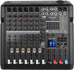 10-Kanaals Mixer 99 Effecten 7 Band EQ Bluetooth Studio Audi, Ophalen of Verzenden, Zo goed als nieuw, Studiomicrofoon
