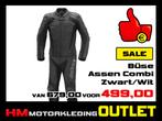 Leren motorpak Buse Assen Combi Zwart-Zwart - LADY, Info@huybersmotoren.nl, Combipak, HM - Sale, NL