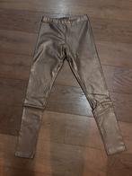 Gouden Leatherlook Legging/broek Norfy Maat 38, Legging, Ophalen of Verzenden, Zo goed als nieuw, Norfy