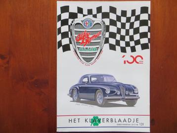Alfa Romeo Het Klaverblaadje 131 Coverstory 6C 2500, Tipo 33 beschikbaar voor biedingen