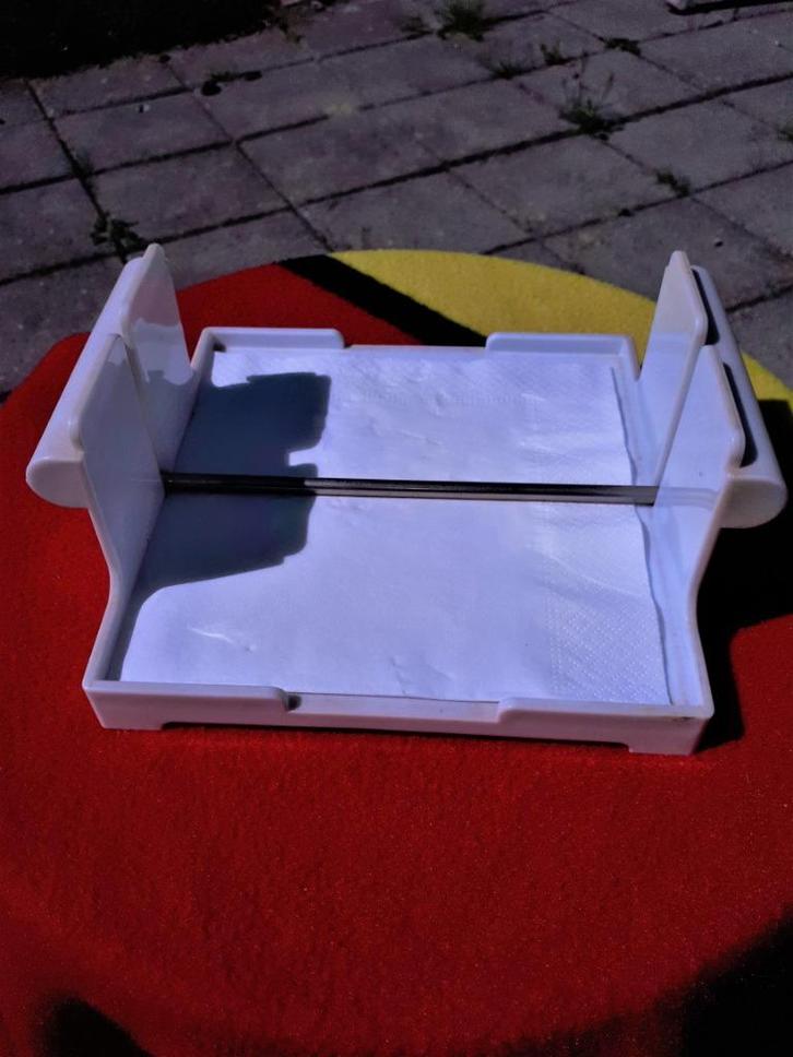 ZGAN professionele servettenhouder plastic en metaal stevig, Huis en Inrichting, Woonaccessoires | Overige, Zo goed als nieuw