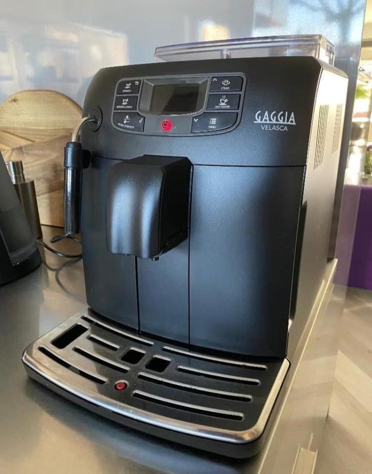 Gaggia Velasca RI8260 Volautomatische espressomachine Zwart, Witgoed en Apparatuur, Koffiezetapparaten, Zo goed als nieuw, Koffiebonen