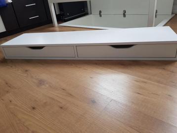 Large white shelf
