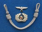 Schirmmütze Wehrmacht Heer pet emblemen wo2, Verzamelen, Militaria | Tweede Wereldoorlog, Ophalen of Verzenden, Landmacht, Duitsland