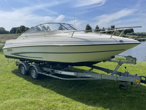 Glastron GS209 (bj 2005), Watersport en Boten, Speedboten, Gebruikt, 6 meter of meer, Benzine, 200 pk of meer, Polyester