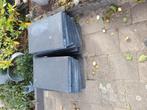 Betontegels 60x40x5 antraciet. Restpartij, Tuin en Terras, Tegels en Klinkers, Ophalen, Zo goed als nieuw, Beton, Terrastegels