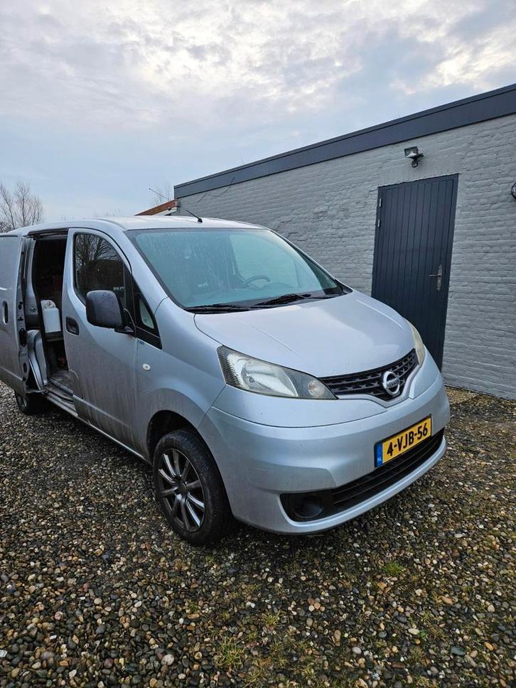 Nissan Nv200 1.5 D 63KW 2010, Auto's, Bestelauto's, Particulier, Airconditioning, Centrale vergrendeling, Elektrische ramen, Metallic lak