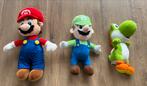 Knuffels: Mario, Luigi en Yoshi, Ophalen of Verzenden, Zo goed als nieuw, Overige typen