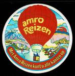Sticker ballon AMRO REIZEN, Ophalen of Verzenden, Zo goed als nieuw