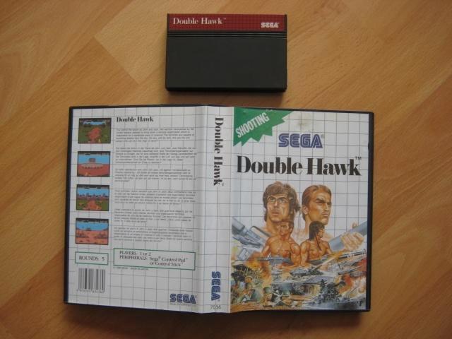 Double Hawk Sega Mastersystem Master System, Spelcomputers en Games, Games | Sega, Gebruikt, Master System, Avontuur en Actie