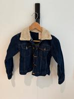 Spijkerjasje met teddy kraag maat 7-8 jaar, Ophalen of Verzenden, Zo goed als nieuw, Meisje, Jas