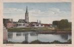 Roermond Mooie Oude Ongelopen Kaart Gezicht over de Roer., Ophalen of Verzenden, Voor 1920, Ongelopen, Limburg
