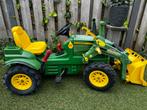 John Deere Tractor  + Voorlader~luchtbanden - in goede staat, Ophalen of Verzenden, Zo goed als nieuw