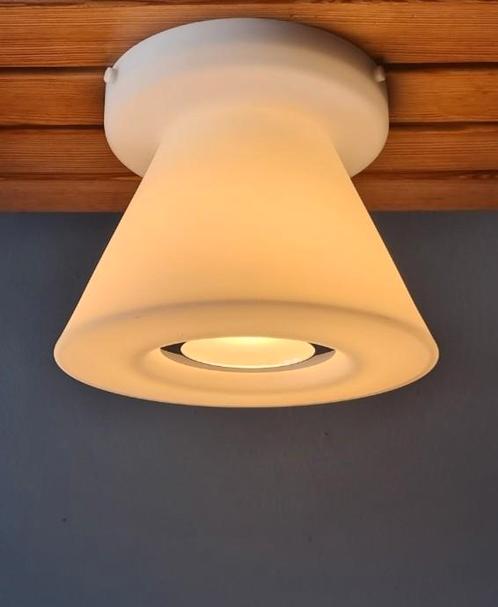 4 opaal glazen plafondlampen (nieuw) 2019, Huis en Inrichting, Lampen | Plafondlampen, Nieuw, Glas, Ophalen