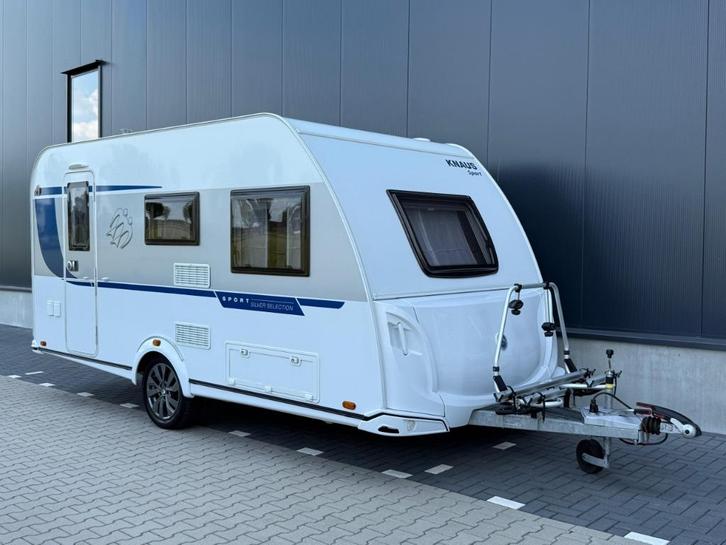 Knaus 420 QD 2020 Sport Silver Selection Sport Fietsendrager, Caravans en Kamperen, Caravans, Particulier, tot en met 4, 1000 - 1250 kg