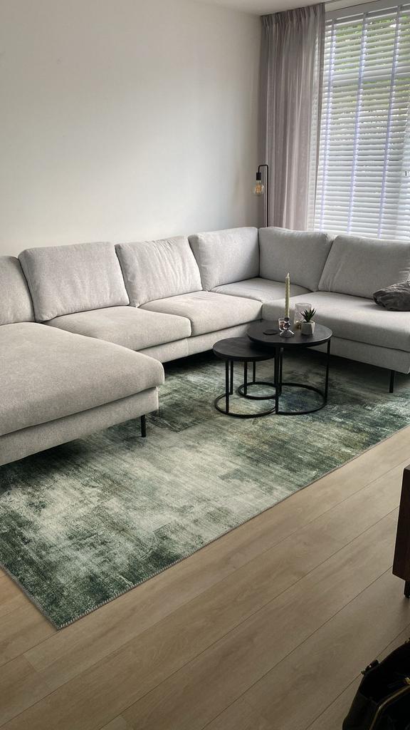 Vloerkleed Volero groen 230x330cm, Huis en Inrichting, Stoffering | Tapijten en Kleden, Zo goed als nieuw, 200 cm of meer, Rechthoekig