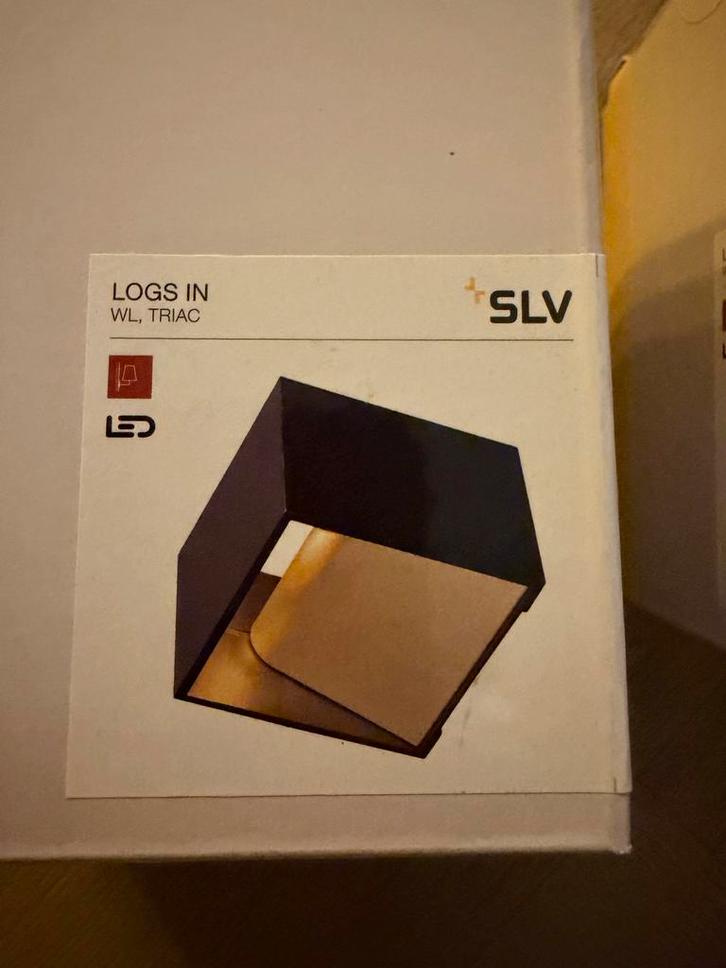 4x SLV LOGS IN LED Wandlampen Nieuw in Doos, Huis en Inrichting, Lampen | Hanglampen, Nieuw, Minder dan 50 cm, Metaal, Ophalen