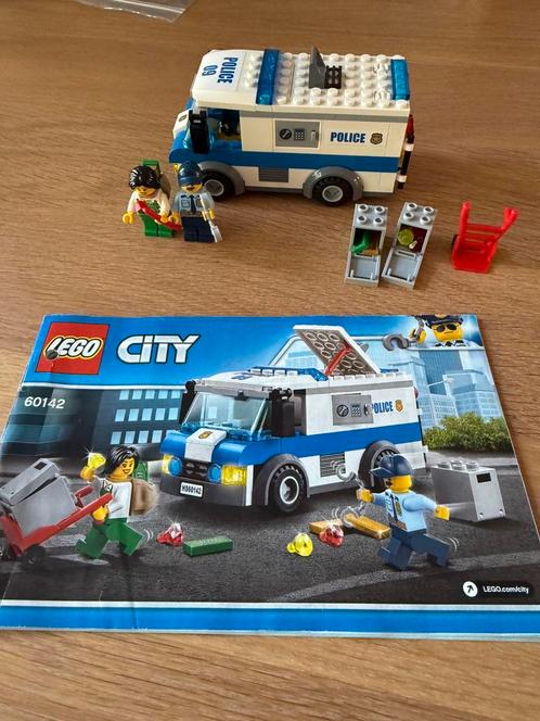 LEGO City 60142 – Geldtransport, Kinderen en Baby's, Speelgoed | Duplo en Lego, Zo goed als nieuw, Ophalen of Verzenden