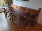 Franse boerentafel met 4 stoelen, Ophalen