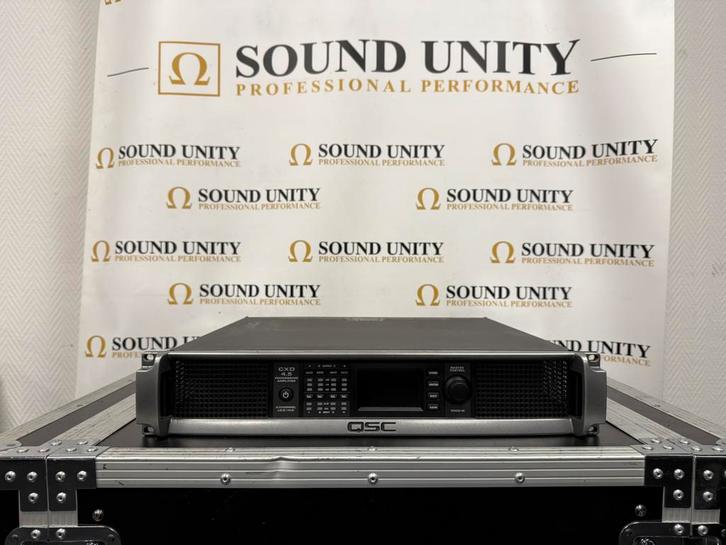 QSC CXD4.5 4x1250W/4ohm (PLD), Audio, Tv en Foto, Luidsprekers, Zo goed als nieuw, Front, Rear of Stereo speakers, 120 watt of meer