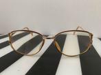 Zeiss goudkleurige dames bril Vintage, Overige merken, Gebruikt, Overige kleuren, Ophalen of Verzenden