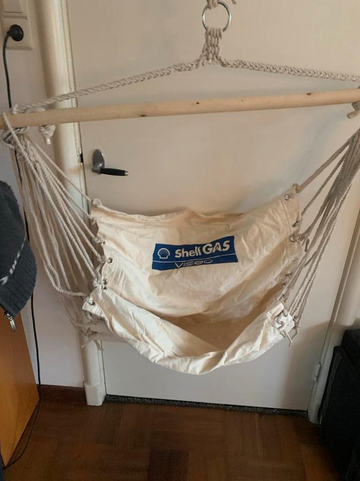 Hangstoel en 2 hangmatten, Tuin en Terras, Hangmatten, Nieuw, Eenpersoons, Met standaard, Binnen, Ophalen of Verzenden