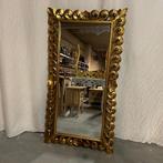 Spiegel – houten lijst goud - 150 x 80 cm - TTM Wonen, Www.ttmwonen.nl, Nieuw, Ophalen of Verzenden, Info@ttmwonen.nl