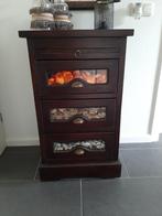 Gangkastje met spiegel, Ophalen, Gebruikt, Glas, 50 tot 100 cm