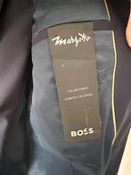 52 - Hugo Boss - Navy suit kostuum - Pantalon + Blazer, Ophalen of Verzenden, Zo goed als nieuw, Maat 52/54 (L), Blauw