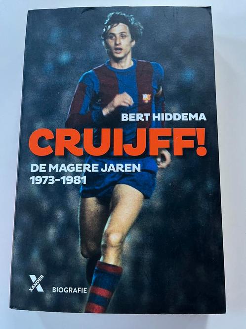 Bert Hiddema - Cruijff! De magere jaren 1973-1982, Boeken, Overige Boeken, Zo goed als nieuw, Ophalen of Verzenden