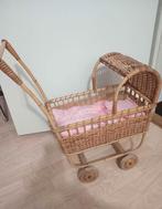 Rieten Poppenwagen, Ophalen of Verzenden, Zo goed als nieuw, Babypop