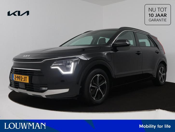 Kia Niro 1.6 GDi PHEV DynamicPlusLine Limited Stoel en stuur, Auto's, Kia, Bedrijf, Te koop, Niro, ABS, Achteruitrijcamera, Adaptive Cruise Control